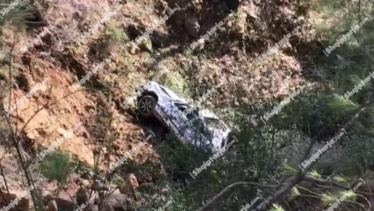 Elbasan/ 'Benz-i' bie 90 metra në humnerë! Humb jetën shoferi, të plagosur 3 familjarë (EMRAT+VIDEO)