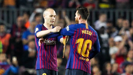 Iniesta apel për Messin: Do ishte diçka e bukur nëse rikthehet te Barcelona