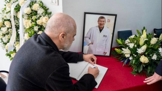 Ndarja nga jeta e mjekut Ilir Ohri, Rama: Privilegj që pata mundësinë ta njoh dhe të bisedoj me të