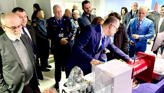 Dorëzohen pajisje për laboratorin shkencor të policisë së Tiranës, donacioni i financuar nga UNDP