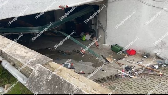 Aksidenti tragjik në Durrës/ Rruga dytësore në punime, VIDEO nga garazhi ku përfundoi Benzi luksoz