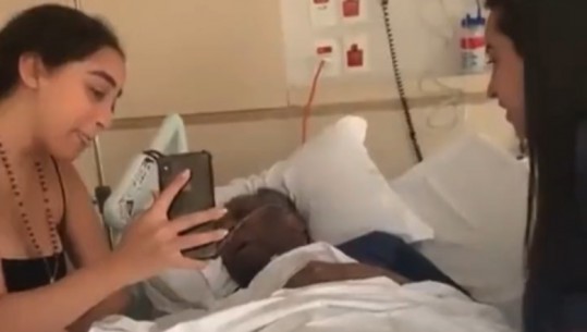 VIDEO tronditëse, Pele i jep lamtumirën familjarëve dhe miqve nga telefoni