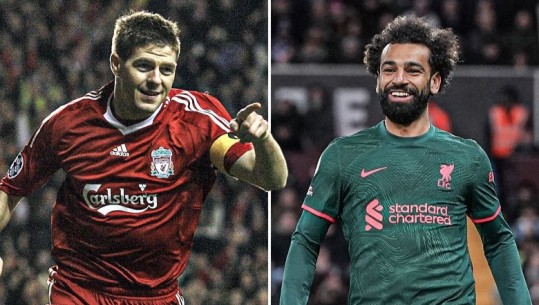 Momo Salah futet në historinë e Liverpool, barazon rekordin e Gerrard dhe Kenny Dalgish