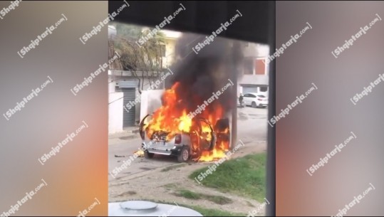 Shkrumbohet makina në Shijak gjatë orëve të para të mëngjesit, shkak defekti në motor (VIDEO)