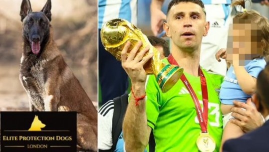 Portieri i Argjentinës paguan 20 mijë paund për të blerë një qen që t’i ruajë medaljen e fituar pas finales së botërorit