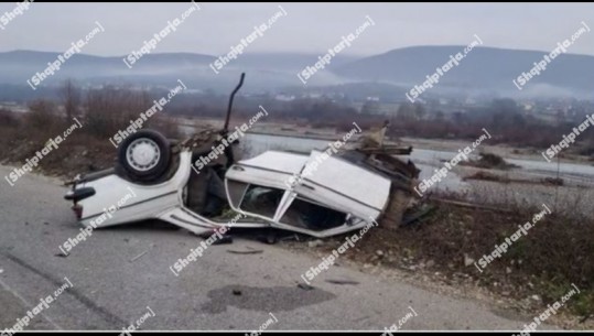 Detaje nga aksidenti tragjik në Bulqizë/ Makina me targa angleze mori zvarrë për 100 metra mjetin tip ‘Benz’ ku udhëtonin viktimat