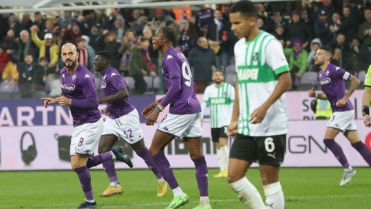 VIDEO/ Gol deçiziv në 'frymën e fundit', Fiorentina i merr tri pikë Sassuolos