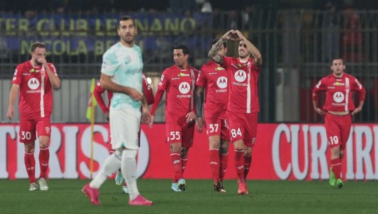 VIDEO/ Kristjan Asllani luan 35 minuta, Monza ndal Interin mes katër golash