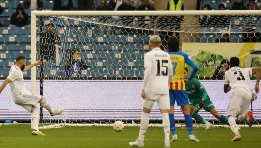 VIDEO/ 120 minuta lojë, Real Madrid kalon me penallti Valencian! 'Galaktikët' shkojnë në finalen e Superkupës