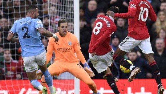 VIDEO/ Derbi i Manchesterit 'vishet' i kuq, United përmbys City-n dhe i afrohet në klasifikim