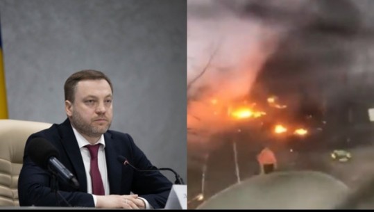 VIDEO/ Pamje nga rrëzimi avionit në Ukrainë ku humbi jetën ministri i Brendshëm dhe disa zyrtarë të tjerë të qeverisë