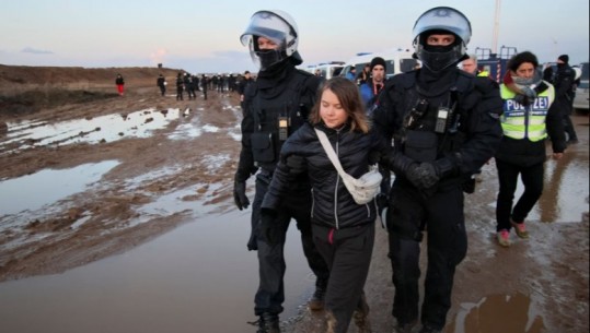 U arrestua për protestën në minierën gjermane, lirohet aktivistja Greta Thunberg