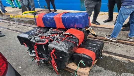Kapet 1 ton kokainë në Portin e Savonës në Itali, vinte për një bandë italo-shqiptare! 2 javë më parë u kapen 4 shqiptarë me 353 kg kokainë (VIDEO)