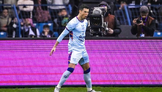 VIDEO/ Cristiano Ronaldo debuton me dopietë në Arabinë Saudite, i shënon 2 gola PSG-së