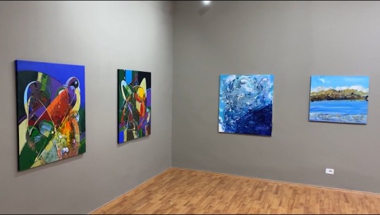 Ekspozita ‘Ngjyrat e Dimrit’ në Galerinë e Artit në Pogradec, 20 piktorë nga bota derdhin në telajo bukuritë e qytetit