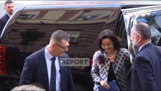 VIDEO/ Pritet zgjedhja e kryetarit të ri, Kim vizitë në Gjykatën Kushtetuese: Plotësimi me 9 anëtarë, arritje e madhe e reformës në Drejtësi