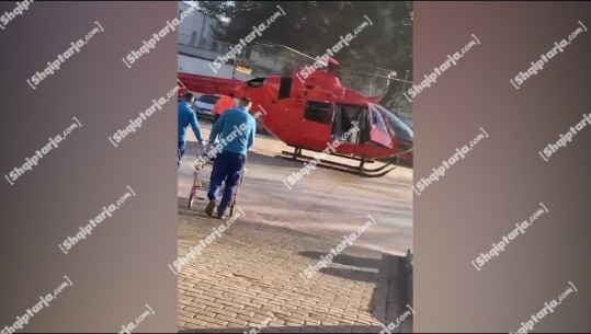 Plagosen me thikë 2 vëllezër në Dibër, mbërrijnë me helikopter në spitalin e Traumës! Në kërkim autori që i goditi (VIDEO)