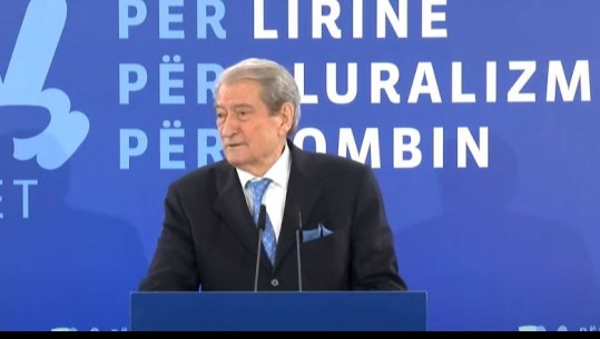 Berisha në 32 vjetorin e krijimit të PD në Vorë: Lëvizja jonë ka 2 qëllime, fitoren e zgjedhjeve lokale dhe rrëzimin e Ramës nga pushteti