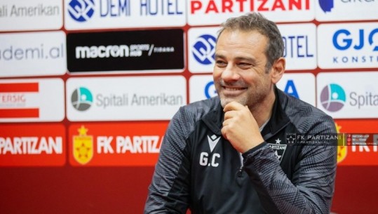 Katër ndeshje pa fitore, habit Giovanni Colella: Jam shumë i lumtur me paraqitjen, Partizani për titull