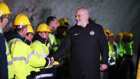 Përfundojnë gërmimet për tunelin e Llogarasë, Rama: E gjithë vepra pritet të përfundojë në 1 qershor të vitit të ardhshëm