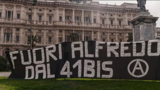 Anarkisti Alfredo Cospito ndërron burg për shkak të gjëndjes së rëndë shëndetësore, tranferohet në Milano