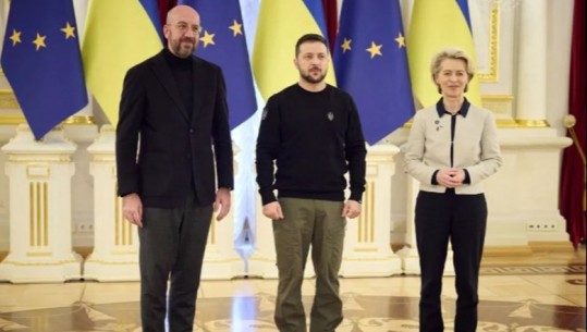Mbahet në Kiev samiti BE-Ukrainë, Michel: E ardhmja juaj është në union! Zelensky: Nisni negociatat e anëtarësimit këtë vit