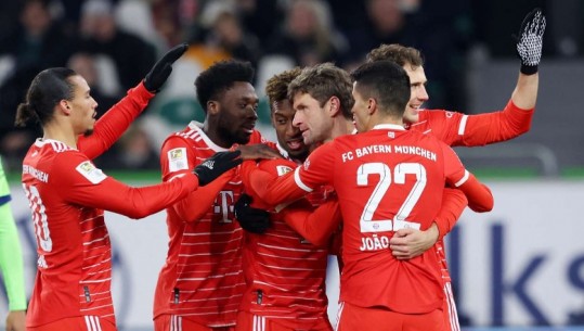 VIDEO/ Fitore me goleadë pas tre ndeshjeve, Bayern Munich merr kreun e Bundesligës