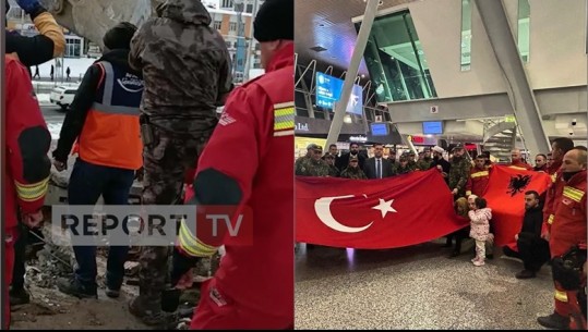 Ekipi shqiptar mbërrin në Turqi, nisin menjëherë punën në terren! Personeli mjekësor që iu përgjigj thirrjes për ndihmë pas tërmetit shkatërrues (FOTOT)