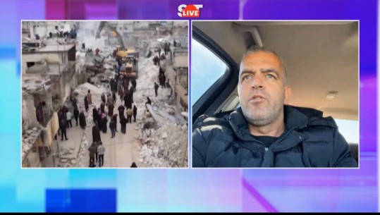 Tërmeti 7.9 ballë në Turqi e Siri, Kreu i Shoqatës Vatra në Adana për Report Tv: Ka ende shumë persona nën rrënoja! Cengo: Pallatet janë bërë 'petë'