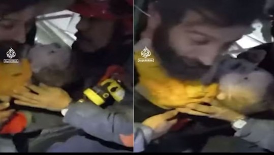 Shpresë për të gjetur të mbijetuar në Turqi, foshnja shpëtohet nga rrënojat pas 68 orësh (PAMJE)