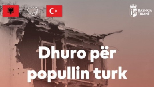 'Dhuro për popullin turk', Veliaj thirrje qytetarëve të mbështesin familjet e goditura nga tërmeti! Ja ku duhet të drejtoheni