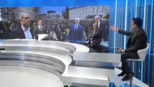 11 shkurti i Berishës, debate në Report Tv, Topollaj: S’pati rezultat, do e ndajë edhe më tepër PD! Karaj: Protestat duhet të vijojnë