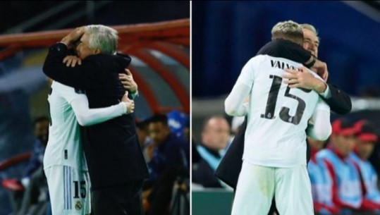 Përqafimi mes Valverdes dhe Ancelottit kishte një bast në mes! Si e ‘kërcënoi’ trajneri uruguaianin nëse nuk shënonte gol