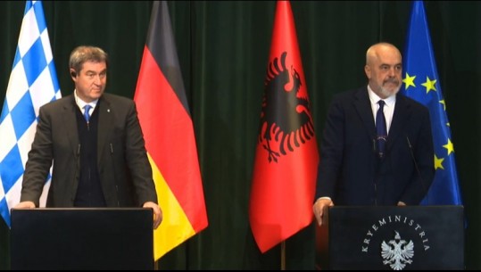 Kryeministri i Bavarisë: Do hapim një zyrë kontakti në Tiranë për këdo që do të vijë të punojë te ne! Firmosëm disa marrëveshje 