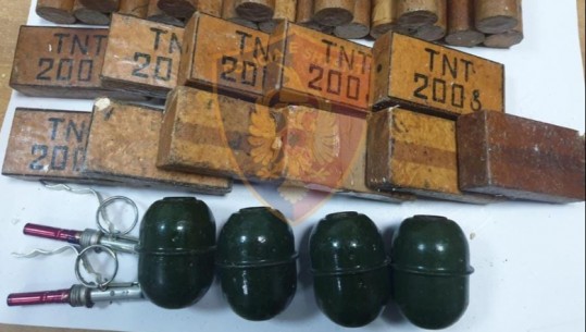 Sekuestrimi i 3 kg tritol dhe 4 granatave në Vlorë, largohet poseduesi! Policia: Bllokuam lagjen, por braktisi lëndën plasëse dhe iku