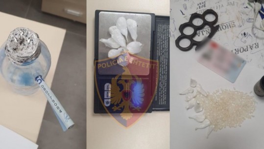 Shisnin kokainë në Shkodër, arrestohen dy persona! U gjet në makinën e tyre droga dhe një dorezë metalike