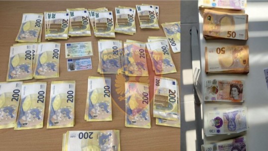 Tentuan të kalonin mbi 30 mijë euro të padeklaruara në Rinas dhe Morinë, nisin hetimet për një çek dhe 34 vjeçarin shqiptar
