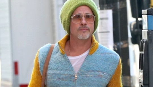 Lamtumirë kostume klasike, aktori Brat Pitt guxon me pamjen e re