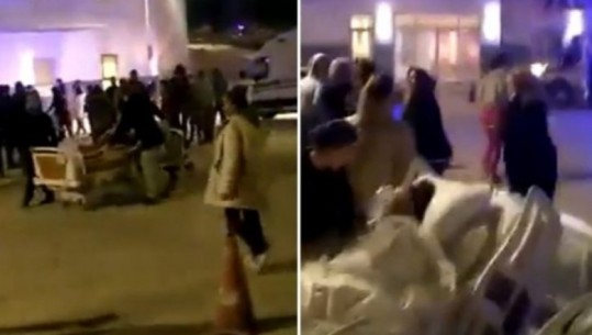 Tërmet në Turqi/ Evakuohen spitalet, pacientët nxirren në oborr (Video)