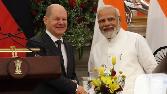 Kryeministri indian pas negociatave me Scholz: Gati për të kontribuar në përpjekjet për paqen në Ukrainë