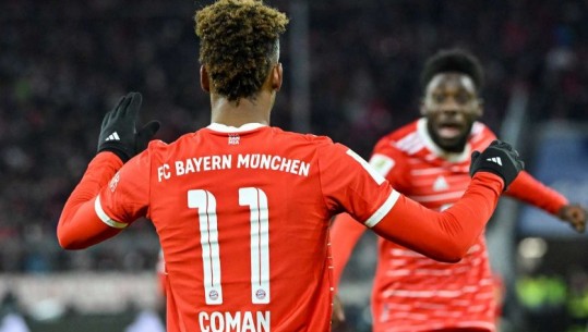 GOLAT/ Bayern Munich i shënon 3 herë rivalëve të Union, bavarezët barazojnë Dortmundin në krye të Bundesligës