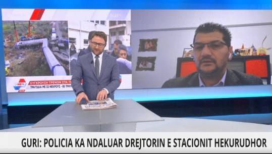 Përplasja e trenave, gazetari shqiptar në Greqi flet për Report Tv: Dyshohet se s'ka pasur sinjalistikë sigurie