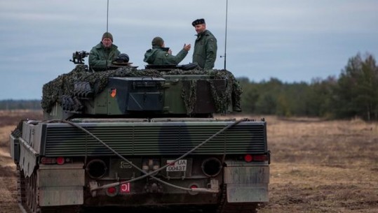 Leopard për fillestarët - kursi i ushtarëve ukrainas në tanket gjermane