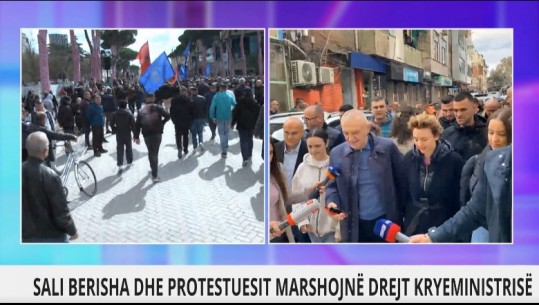 Meta i bashkohet protestës së Berishës: S'ka asnjë skenar që ndalon opozitën e bashkuar! Mesazhi për Ramën: Dorëhiqu, mos përdor imunitet diplomatik