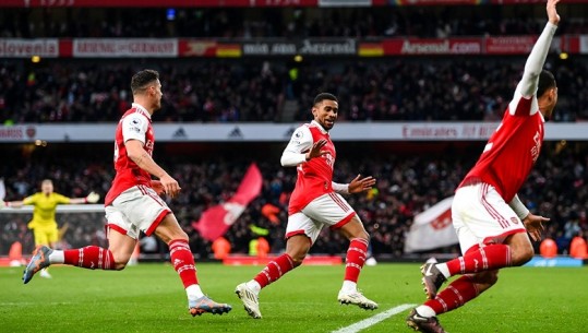 VIDEO/ Dramë me pesë gola, Arsenali përmbysje spektakolare në minutën e 97-të! 'Topçinjtë' kryesojnë +5 nga City