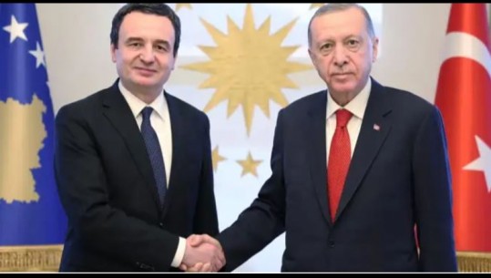 Kurti bisedë telefonike me Erdogan! Presidenti turk përshëndet rezultatin e arritur në dialogun me Serbinë