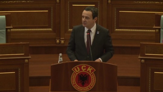 Seanca solemne në Kuvendin e Kosovës, Albin Kurti: Prekazin po e shndërrojmë në peizazh historik-kulturor