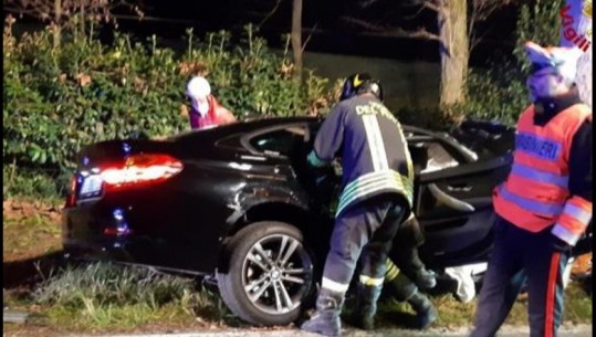 Aksidenti tragjik në Itali/ Miqtë e të riut që drejtonte BMW-në e të atit: Po ecnim me 70 km/h! Nuk ikëm nga vendngjarja pas përplasjes