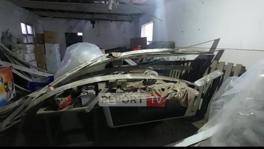 Shpërthimi i fuqishëm në Laç, Report Tv siguron video! Dëmtohen edhe banesat përreth shtëpisë së Skënder Likës