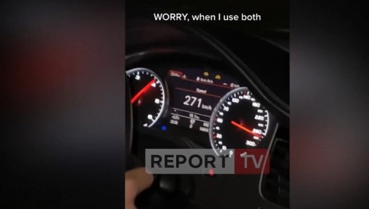 ‘Audi’ ‘fluturoi’ nga mbikalimi i TEG-ut në autostradë, shoferi 20-vjeçar lëvizte me makina luksi, VIDEO që postonte në TikTok me shpejtësi 270 km/h
